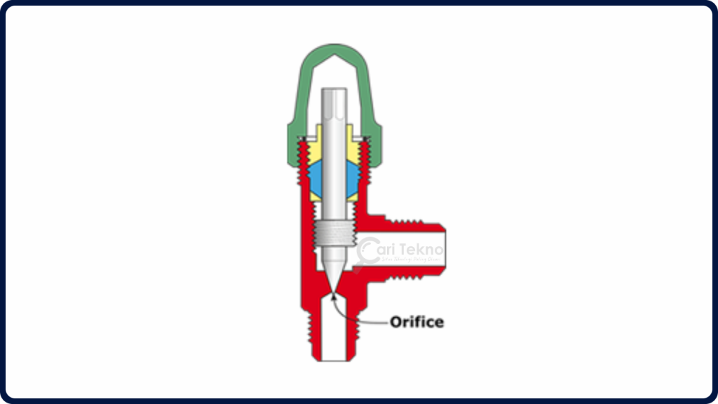 hand expansion valve atau injap tangan