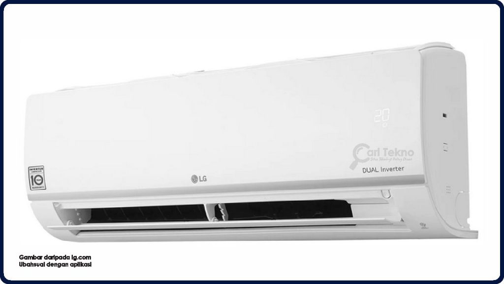 lg 1.0hp dual inverter deluxe air conditioner s3-q09ja3wa