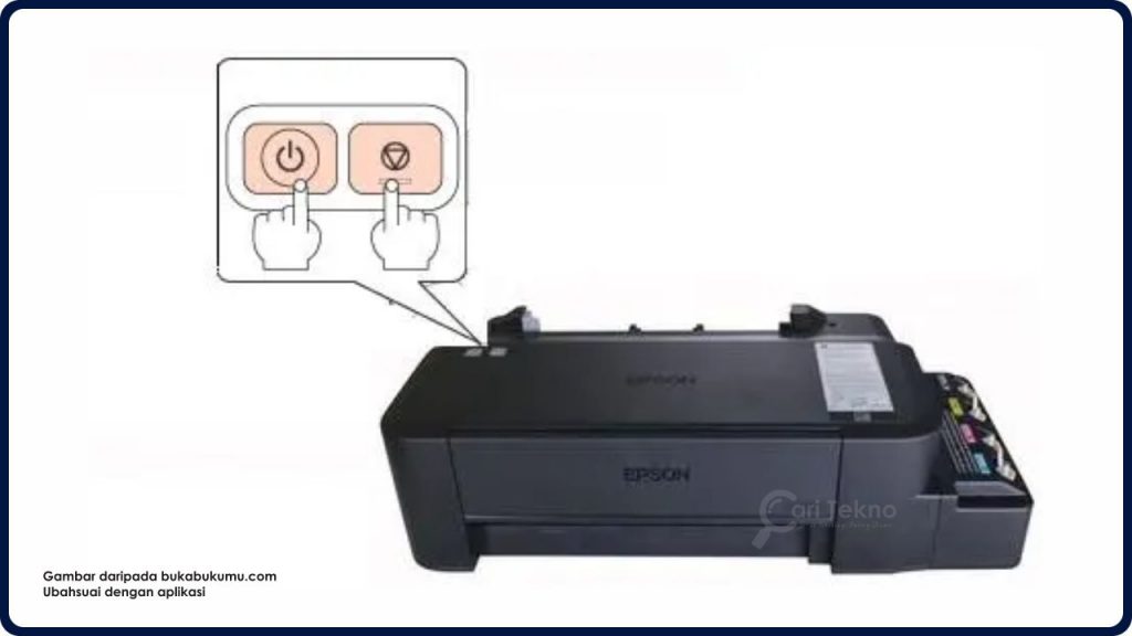 cara reset printer epson l120 manual