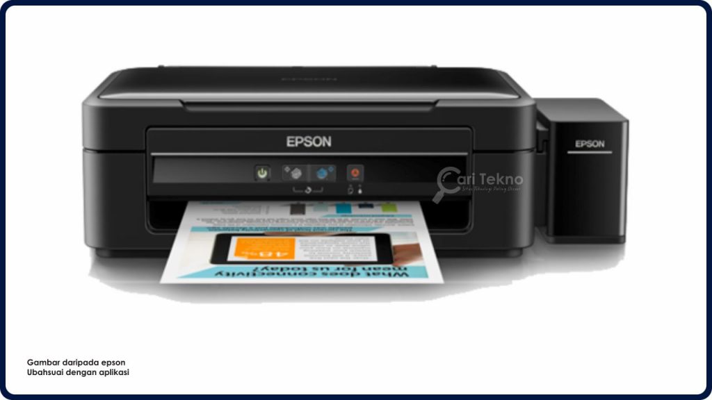 cara reset printer epson l360