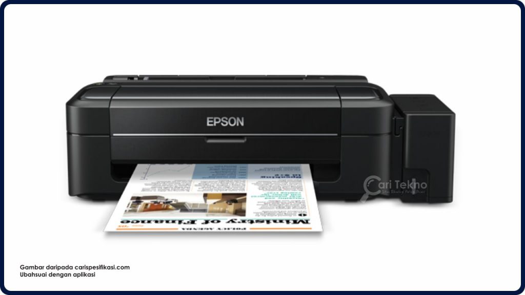 cara set semula printer epson l310 manual