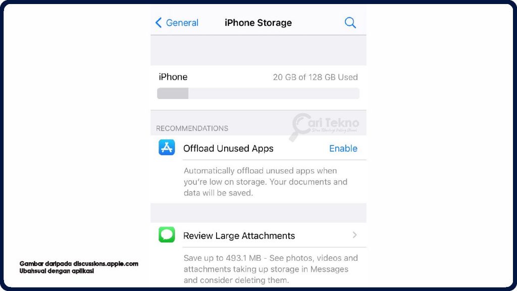 storage iphone 12 dan 13 pro