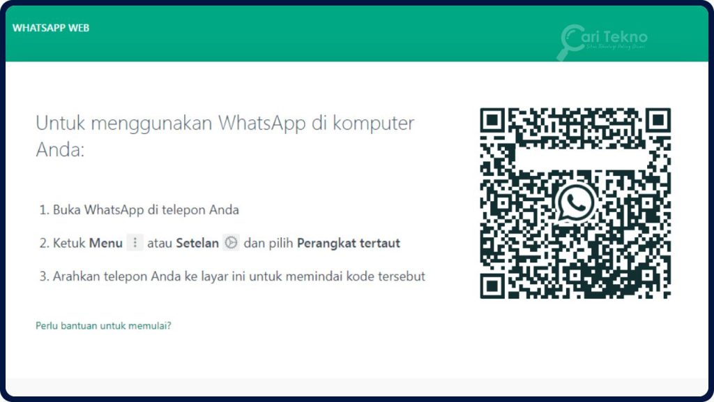 cara install dan menggunakan whatsapp web pada iphone