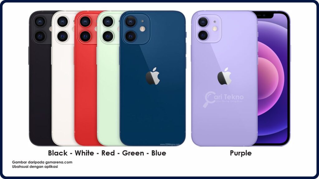 warna iphone 12 mini