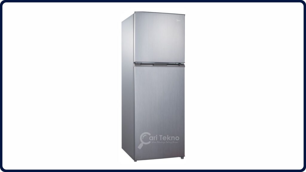 jenama peti ais 2 pintu terbaik midea 2-door fridge refrigerator (md-232v)