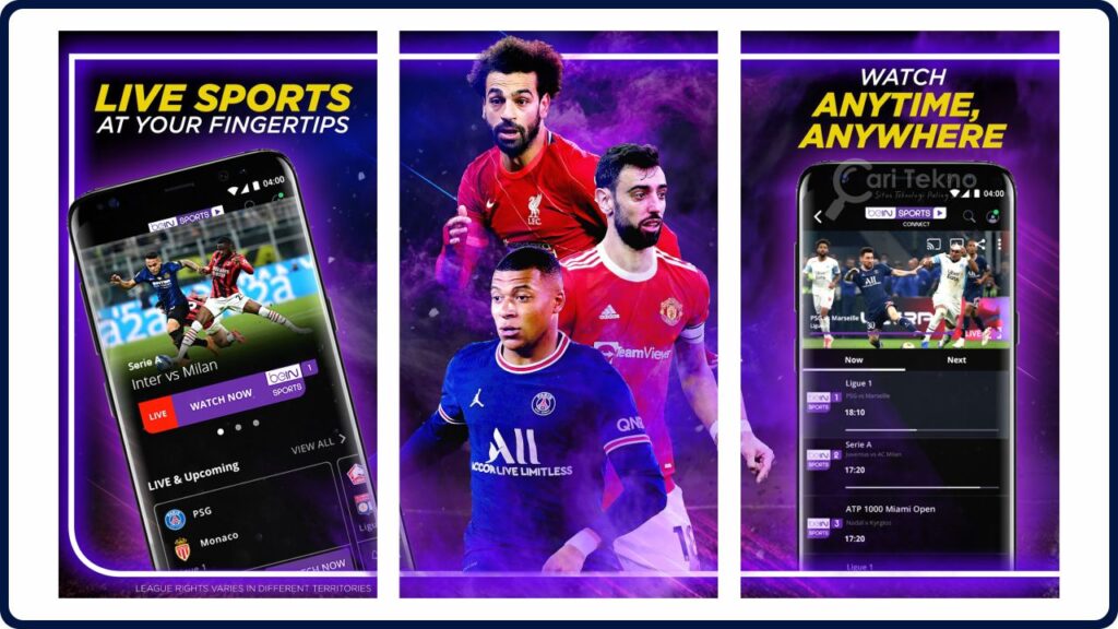 app tengok bola live bein sports connect