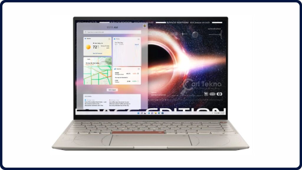 gambar laptop i7 terbaik asus zenbook 14x oled space edition (ux5401)