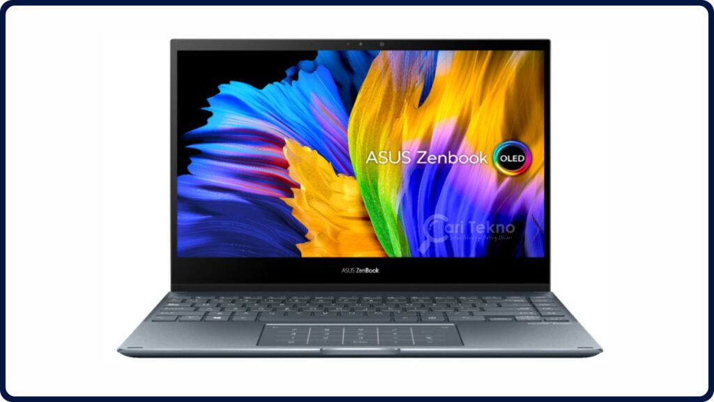 gambar laptop i7 terbaik asus zenbook flip 13 oled (ux363)
