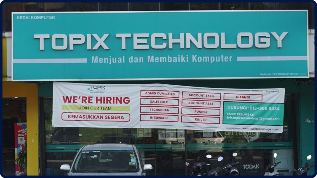 kedai printer shah alam topix technology