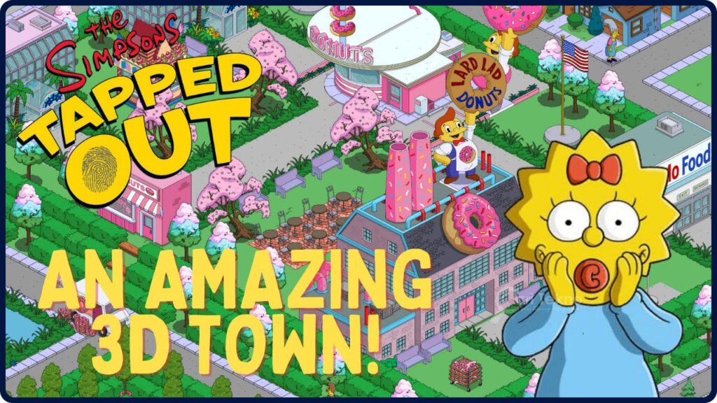 game paling best & popular the simpsons tapped out